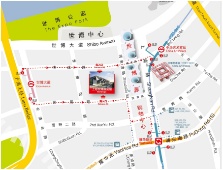 上海世博中心平面图图片